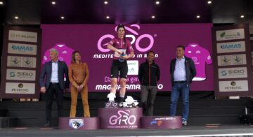 CARLOTTA CIPRESSI CONQUISTA LA TERZA TAPPA DEL GIRO MEDITERRANEO IN ROSA