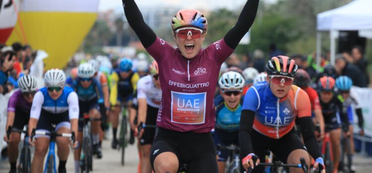 GILLESPIE Lara conquista la terza tappa del Giro Mediterraneo