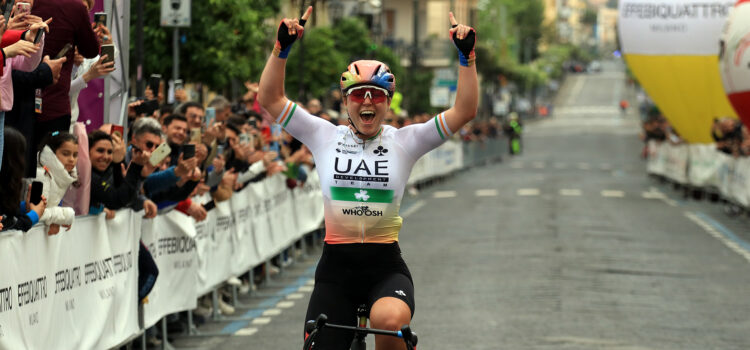 GILLESPIE Lara conquista la seconda tappa del Giro Mediterraneo in Rosa